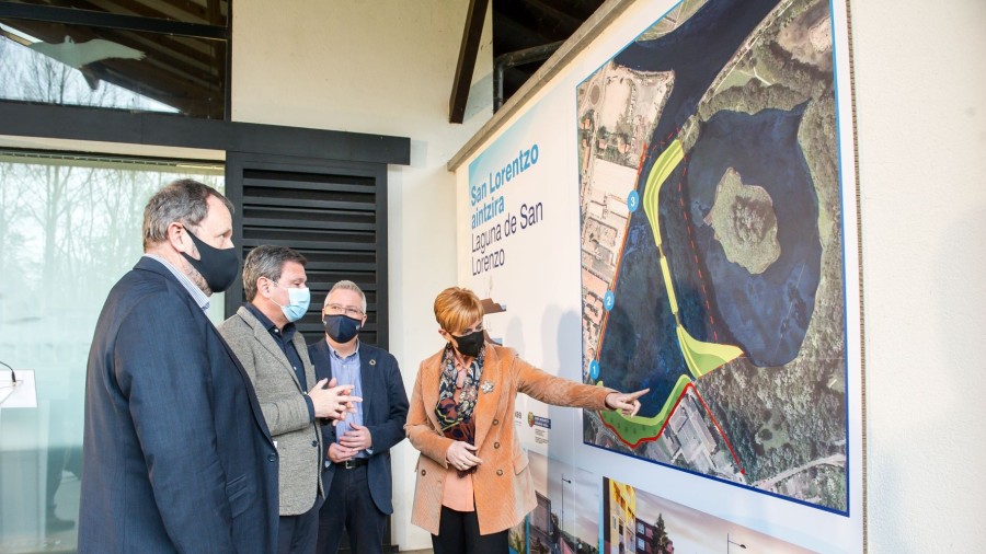 4,6 milioi eurotan lizitatu dira San Lorentzo urmaela handitzeko eta Txingudiko naturguneen konektibitatea hobetzeko obrak