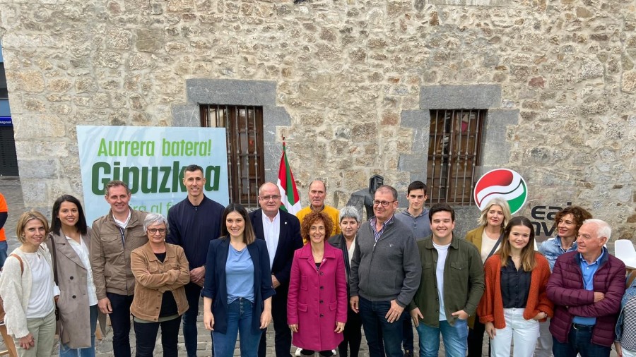 EAJ-PNV de Elgoibar presenta la lista completa para las elecciones del 28 de mayo para que el municipio “siga avanzando”