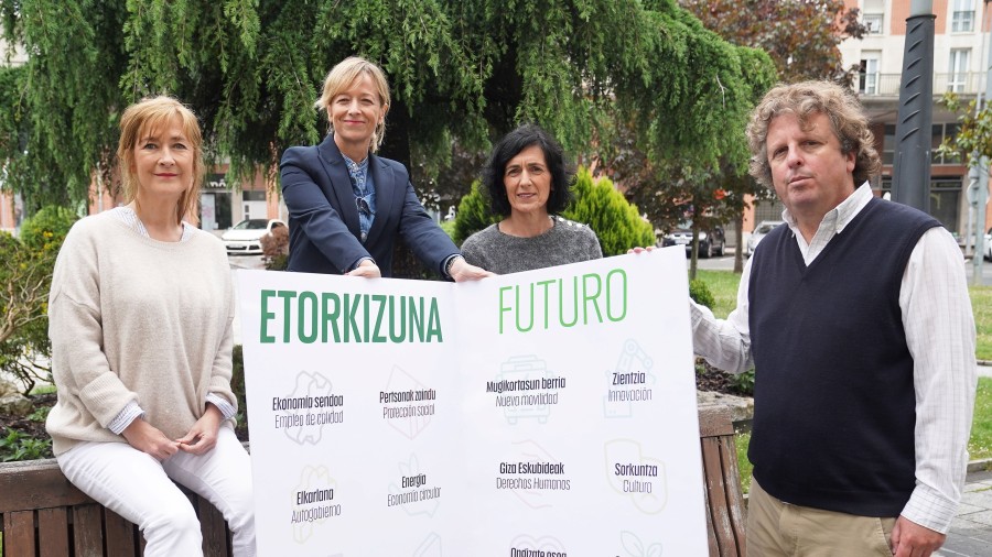 Eider Mendoza presenta una hoja de ruta “clara y precisa” para dar un “nuevo impulso” a Gipuzkoa Eider Mendoza presenta una hoja de ruta “clara y precisa” para dar un “nuevo impulso” a Gipuzkoa