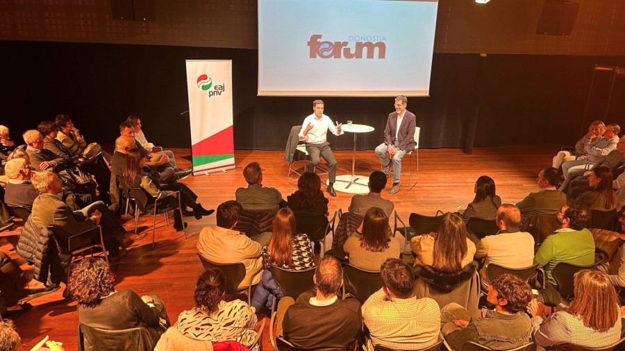 Imanol Pradales: “Hurrengo hauteskundeetan Euskadiren etorkizuna dago jokoan: egonkortasuna eta fidagarritasuna edo populismoa”