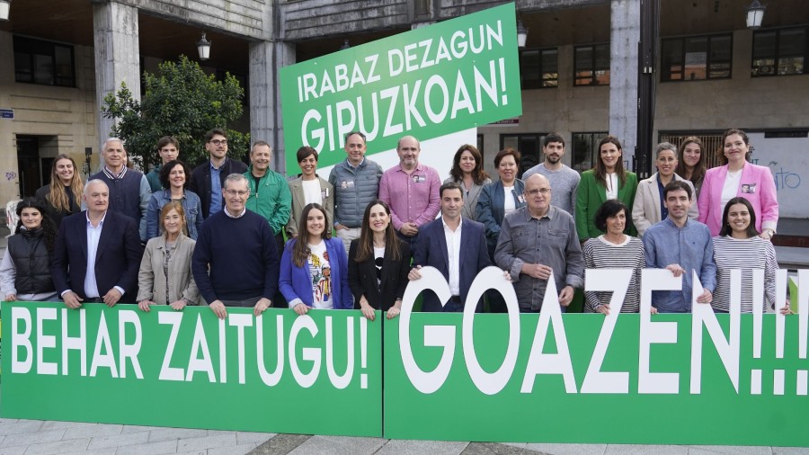 Imanol Pradales: “Hay que explicar a la sociedad lo que está en juego y darle la oportunidad de soñar con la nueva Euskadi del bienestar”
