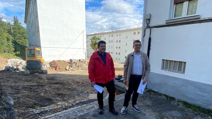EAJ-PNV propone ampliar plazas de aparcamiento en el barrio Santa Teresa en los terrenos de Doneztebe Portua ante la falta de alternativas tras las obras de regeneración