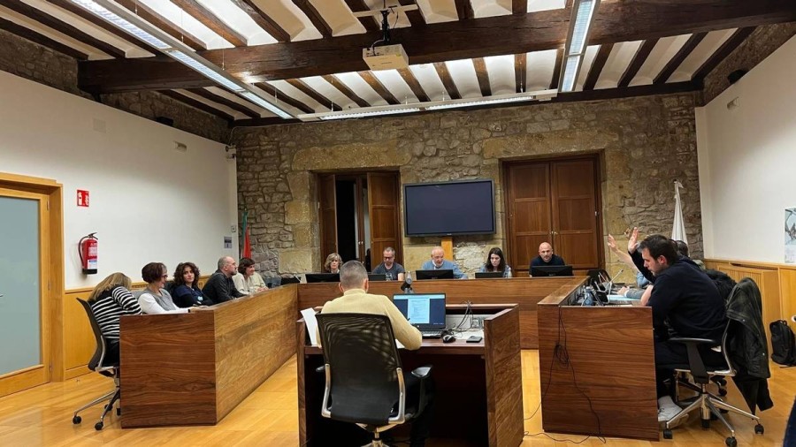 EAJren udal taldeak 2025eko aurrekontu proiektua hobetzeko asmoz proposatutako bederatzi zuzenketei ezetza eman die Udal Gobernuak