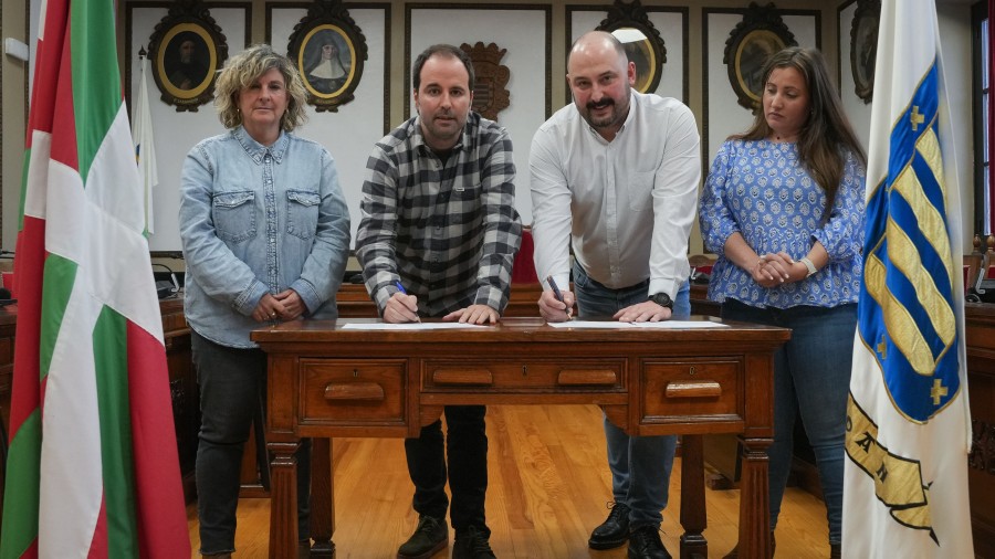 EHBildu y EAJ-PNV cierran un nuevo acuerdo en 2025 a favor del pueblo de Andoain