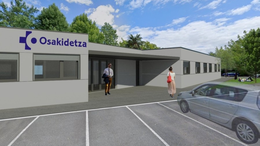 Inician los trabajos del edificio modular necesario para acometer la obra del Bloque Quirúrgico en el Hospital del Bidasoa
