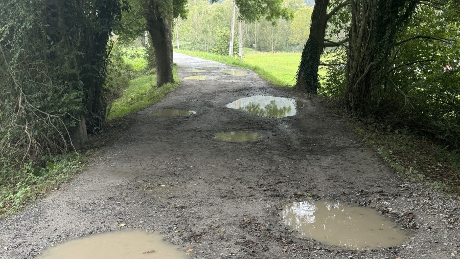 EAJ-PNV de Zestoa denuncia el deplorable estado del carril bici junto al Balneario