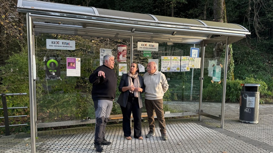 EAJ-PNVk EH Bilduri eskatzen dio Hernaniko autobus ibilbideko azpiegiturak urgentziaz egokitzeko, ibilgailu artikulatuak sartu eta zerbitzua hobetzeko