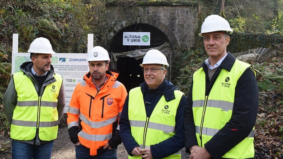 Hasi dira Urnieta eta Lasarte-Oria lotuko dituen bidegorri berriaren lanak