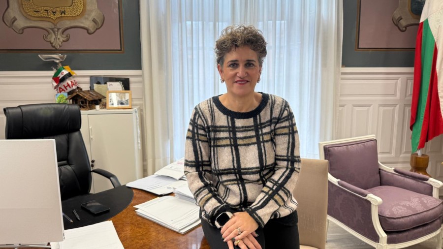 “No hemos llevado a pleno los presupuestos antes porque no había acuerdo, es lo que se me reprocha”, señala la alcaldesa Ana Azkoitia