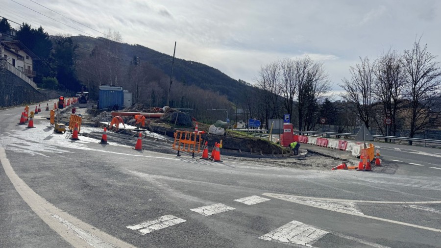 La renovación de la carretera de Amasa avanza gracias al impulso de la Diputación Foral de Gipuzkoa, liderada por el PNV