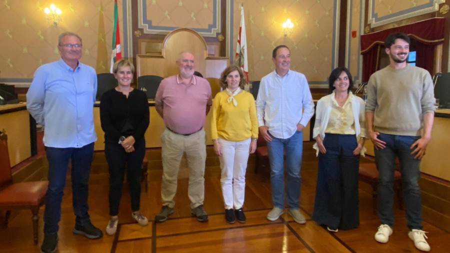 Kepa Sebal Lazpiur bozeramaile berria eta Esther Ortiz de Zarate Bergarako EAJ-PNV udal taldeko zinegotzia izango dira