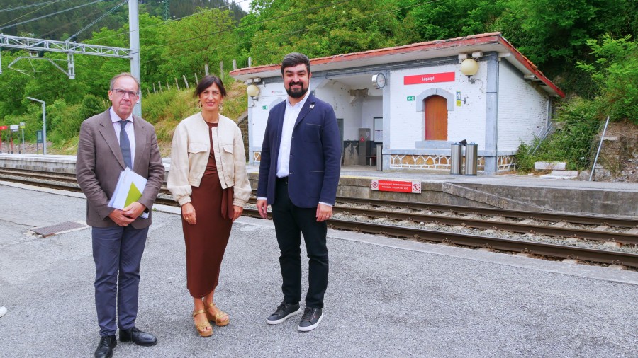 La redacción del proyecto de la nueva estación de tren de Legazpi finalizará en verano de 2027