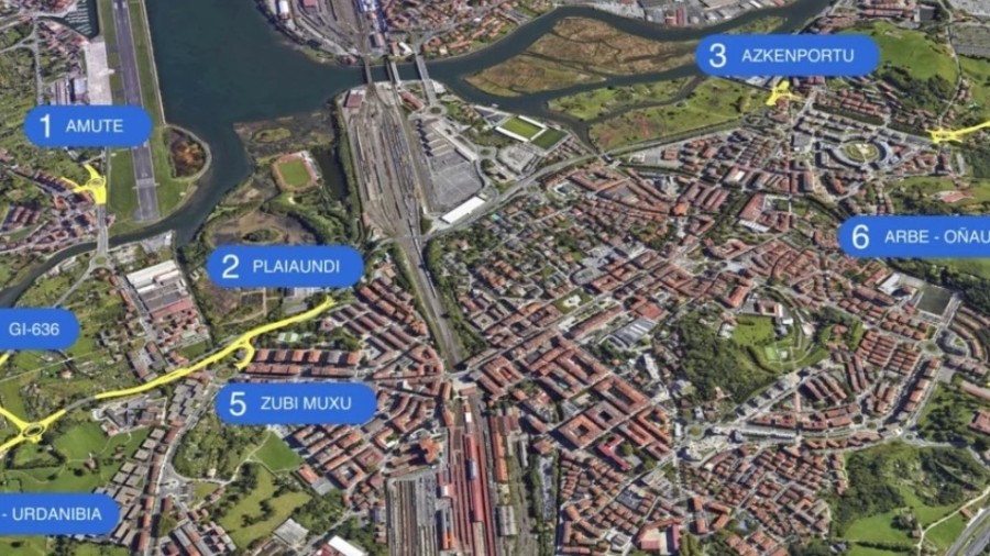 Irungo EAJ-PNVk alkatearen inkoherentzia salatu du Gipuzkoako Foru Aldundiak Irunen egindako inbertsio historikoen aurrean