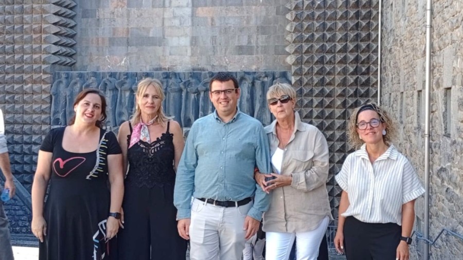 EAJ-PNV Arrasate participa en la peregrinación al Santuario de Arantzazu