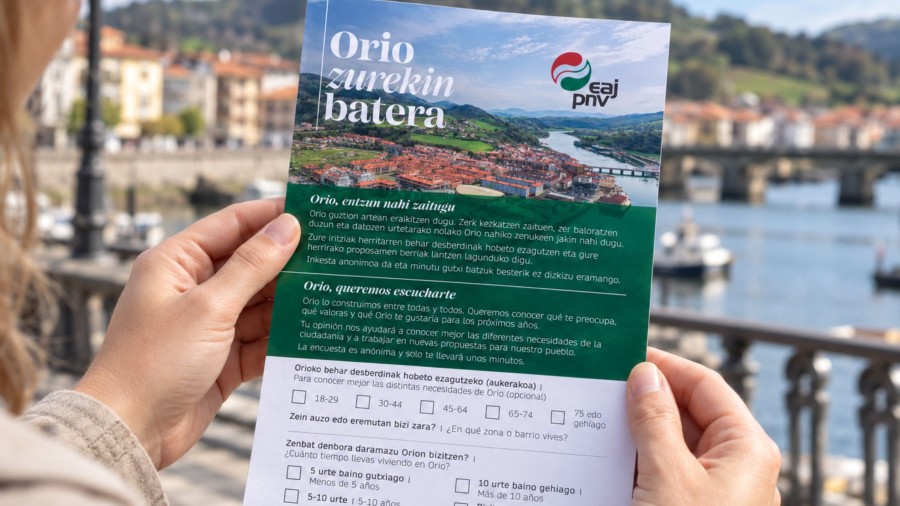 EAJ-PNV Oriok parte-hartze prozesu bat jarri du abian herriaren beharrak entzuteko