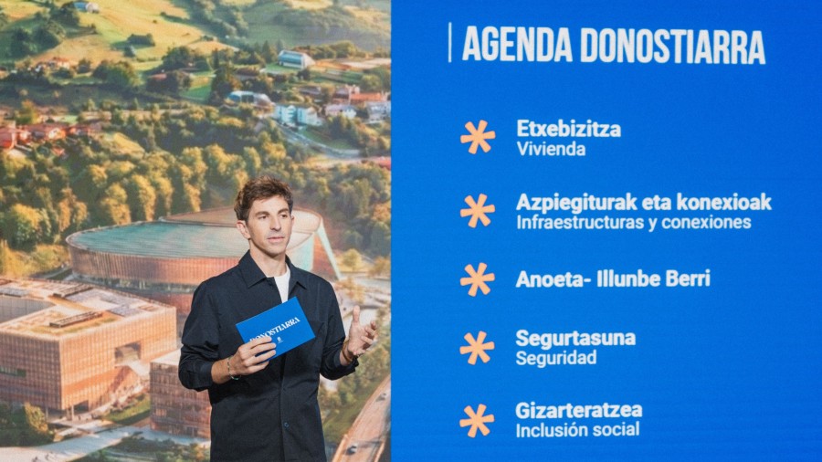 Insaustik Donostiako proiektu estrategikoak bultzatzeko akordioen agenda areagotu du